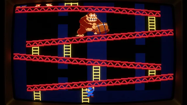 Donkey Kong - the original arcade game