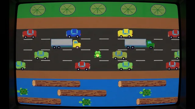Frogger - the original arcade game
