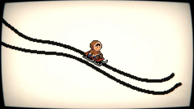 Line Rider - the original arcade game