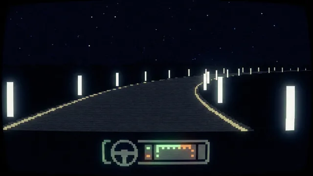 Night Driver - the original arcade game