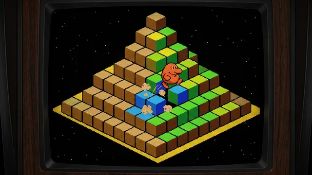 Q*bert - the original arcade game