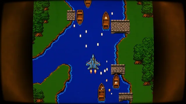 River Raid - the original arcade game