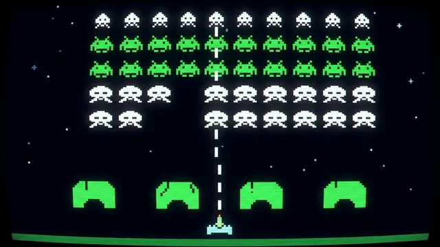 Space Invaders - the original arcade game