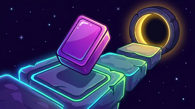 Block Roller - A block with two states and one destination.