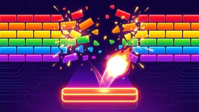 Breakout - One paddle, one ball, a wall that has it coming.