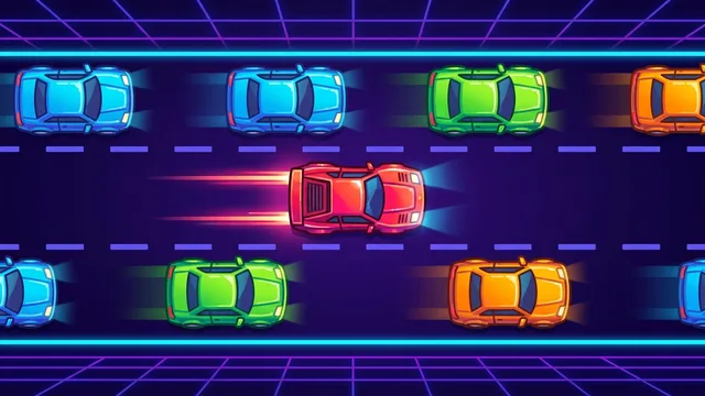 Retro Racer - Full throttle down a three-lane highway of regret.