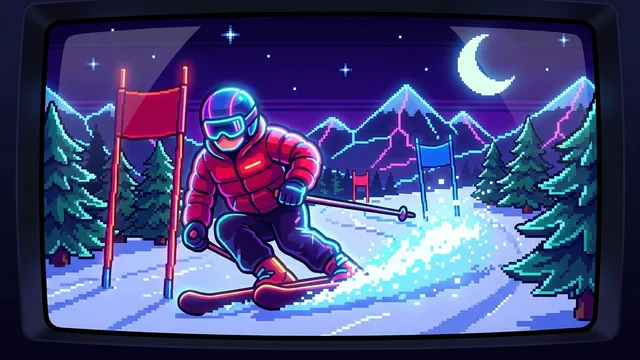 Ski Rush - Fresh powder, mean trees, one hungry mountain.