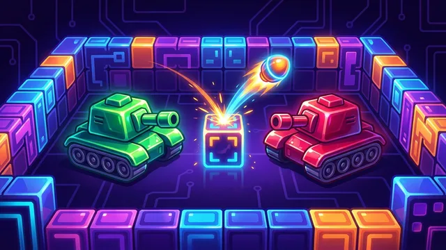Tank Arena - One arena, ricochet shells, last tank standing.