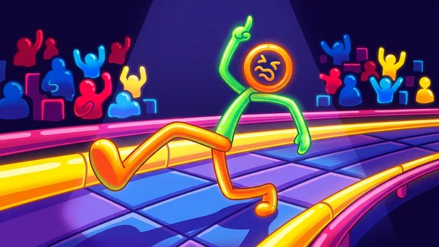 Wobble Run - Running: harder than it looks. Much harder.